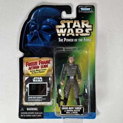 Star Wars POTF Grand Moff Tarkin Freeze Frame Action Slide '97 Kenner Collection