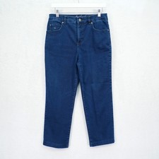 Gloria Vanderbilt Blue Jeans Super Amanda Slim Leg -8 Average 30 / 23.5- High Ri