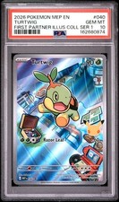 PSA 10 - Turtwig MEP 040 First Partner Illustration Collection Series 1 Promo