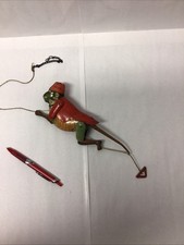 Climbing Monkey Vintage Mechanical Tin Toy MS218 Made In China