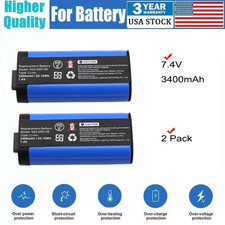 2 Pack 3400mAh 533-000146 Battery For Logitech UE Megaboom 3 084-00084 Speaker