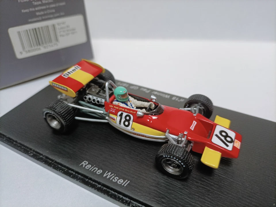 Lotus 69 Spark 1/43 Winner Pau F1 GP 1971 - Image 4 of 4