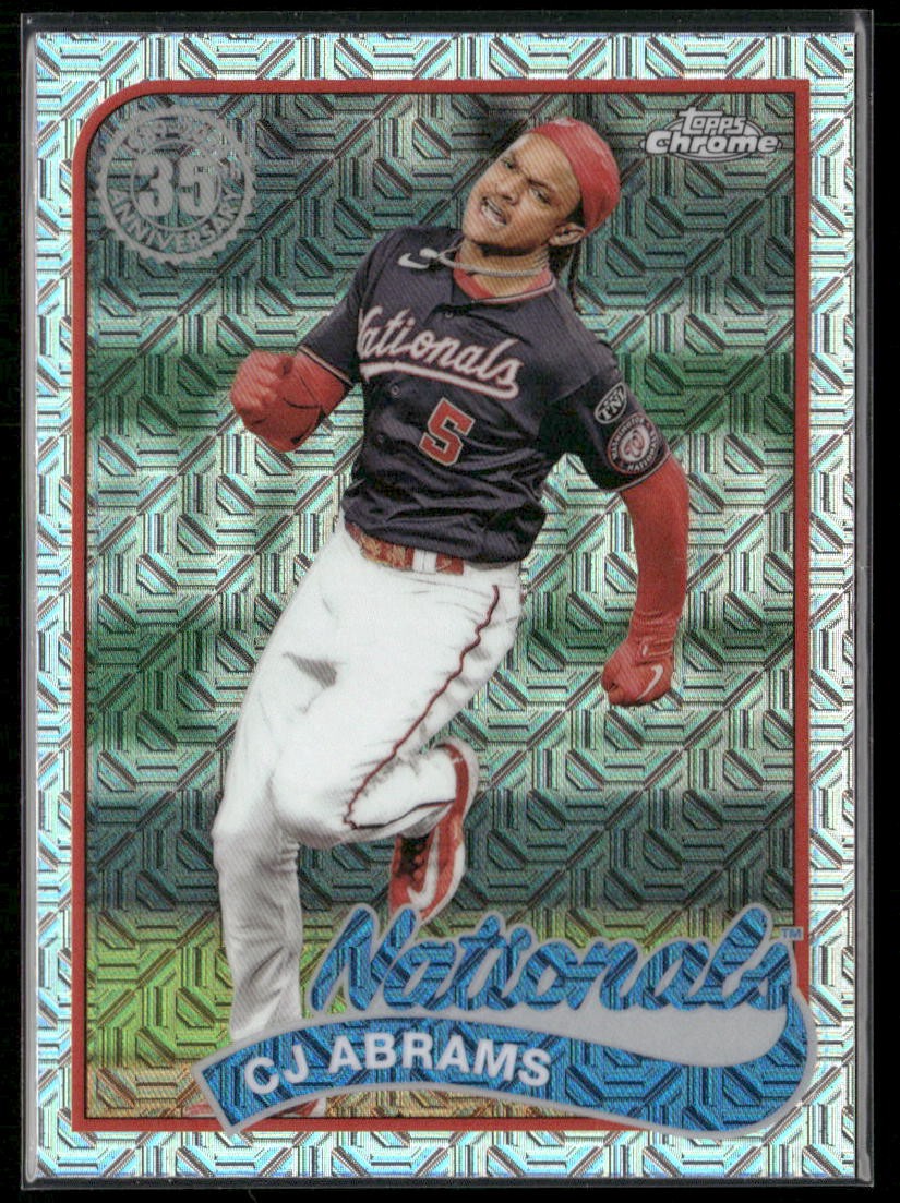 .oページ 2024 Topps #2T89C-23 CJ Abrams 1989 Topps Baseball 35th