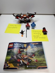 LEGO Nexo Knights The Glob Lobber Set 70318 Complete Retired 2016 Nex027 Bonus