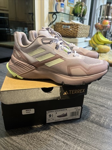 Adidas Terrex Soulstride Trail Running Shoes Womens Size 9.5 ID7762 Lilac