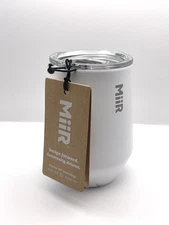 MiiR 10oz Wine Tumbler White Carrot Stainless Steel Insulated NEW Branded**