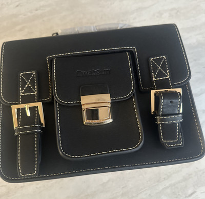 Cwatcun Leather Camera Bag Compact Camera Bag for Women, Vintage Small Camera...