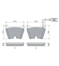 Disque de frein Audi Q3