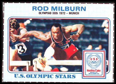 1983 Finder Image Box Cut Out Rod Milburn #7 Set 3 5J
