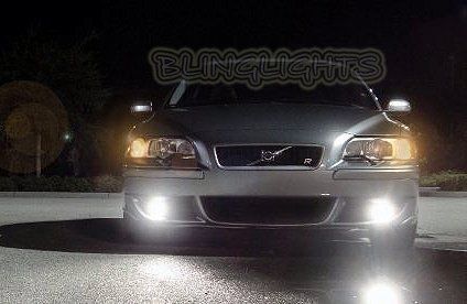 White LED Halo Fog Lamps Driving Light Kit for 2004-2007 Volvo S60R - Foto 1 di 8