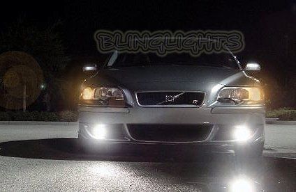 Kit feux de conduite lampes à brouillard halo blanches pour 2004-2007 Volvo S60R - Photo 1/9