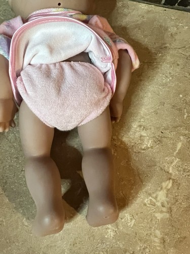 VTG 1991 Mattel CABBAGE PATCH DOLL KID PREEMIE Bath Time Blonde Green Eyes Baby - Picture 5 of 6