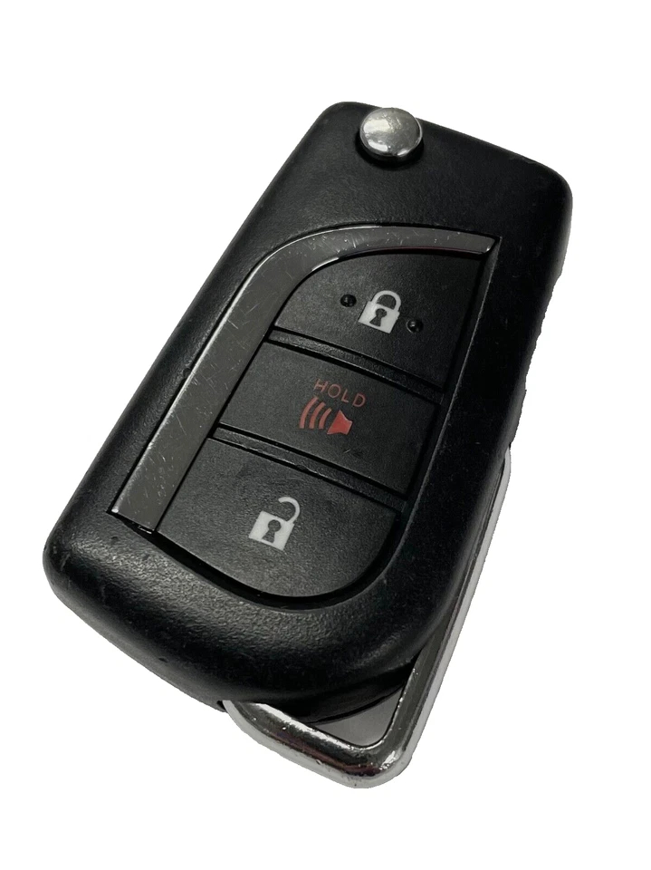 TOYOTA RAV4 2019 2020 2021 MANDO A DISTANCIA LLAVERO ABATIBLE USADO OEM GQ4-73T 89070-0R300 H Foto 2 de 4