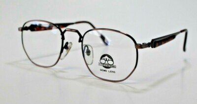 AUTHENTIC ALAMO WIRE WORKS EAGLE PASS BRONZE EYEGLASSES FRAME 50 - Main Image