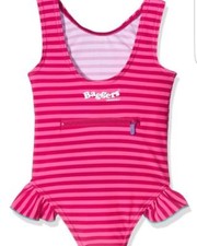 Childrens Swimwear  Girls Swimming Bathing Costume Age 3-4  SPF 30