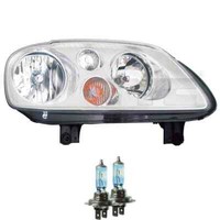 Scheinwerfer Rechts H7/H7 FüR VW Touran 1T1 1T2 Caddy III Kombi 2KB Inkl. Lampen