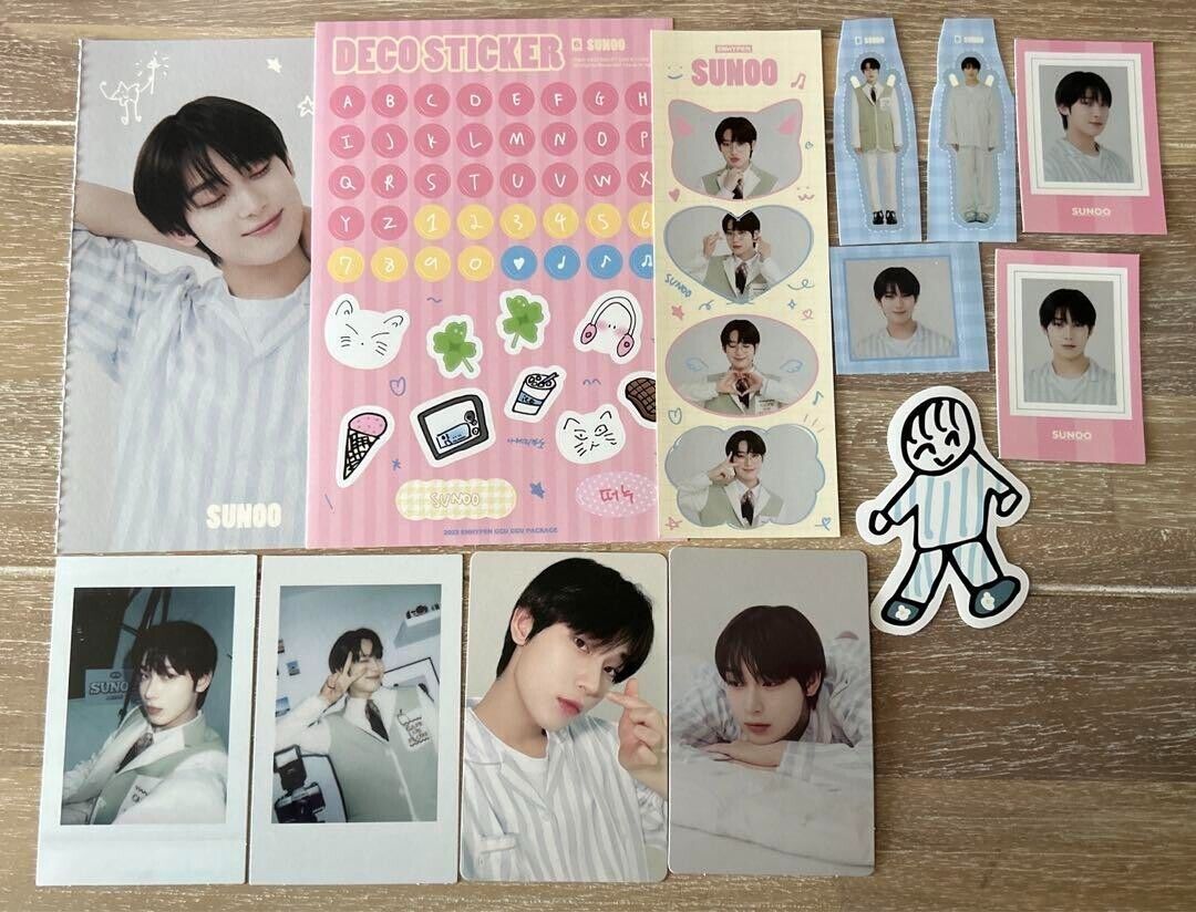 ENHYPEN Sunoo 2023 GGU GGU Package Official photocard ENHYPEN Sunoo 2023 GGU GGU Package Official photocard