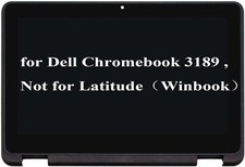 Fit Dell Chromebook 11 3189 LCD Touch Screen Digitizer Assembly W/ Bezel New HD