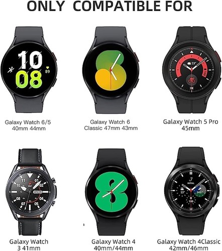 Silicone Sport Straps Compatible With Samsung Galaxy Watch 7 / FE 40mm 44mm 20mm - Picture 7 of 7
