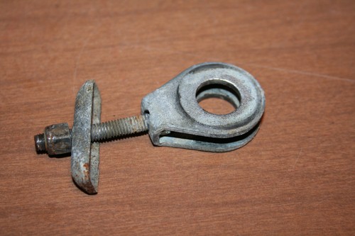 1974 Hodaka 100 Road Toad Rear Axle Chain Adjuster 74 - Picture 4 of 4