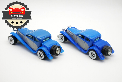 Bugatti 1937 base variación azul no como nuevo escala 1:64 diecast coche modelo coleccionista - Imagen 4 de 12
