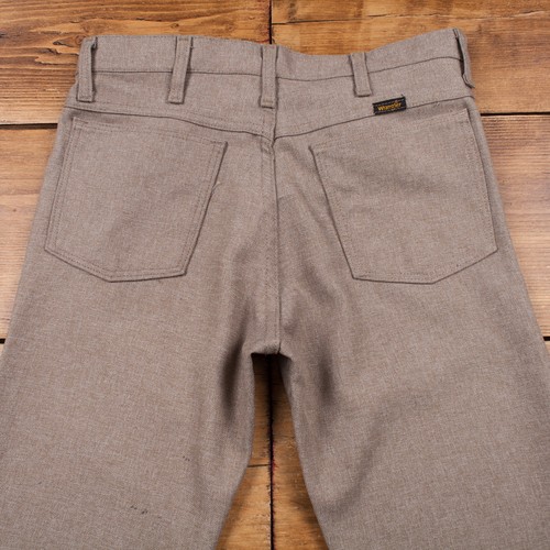 Pantalones Pantalones Wrangler Wrancher 30x30 Western Para Hombre Rectos Beige - Imagen 9 de 10
