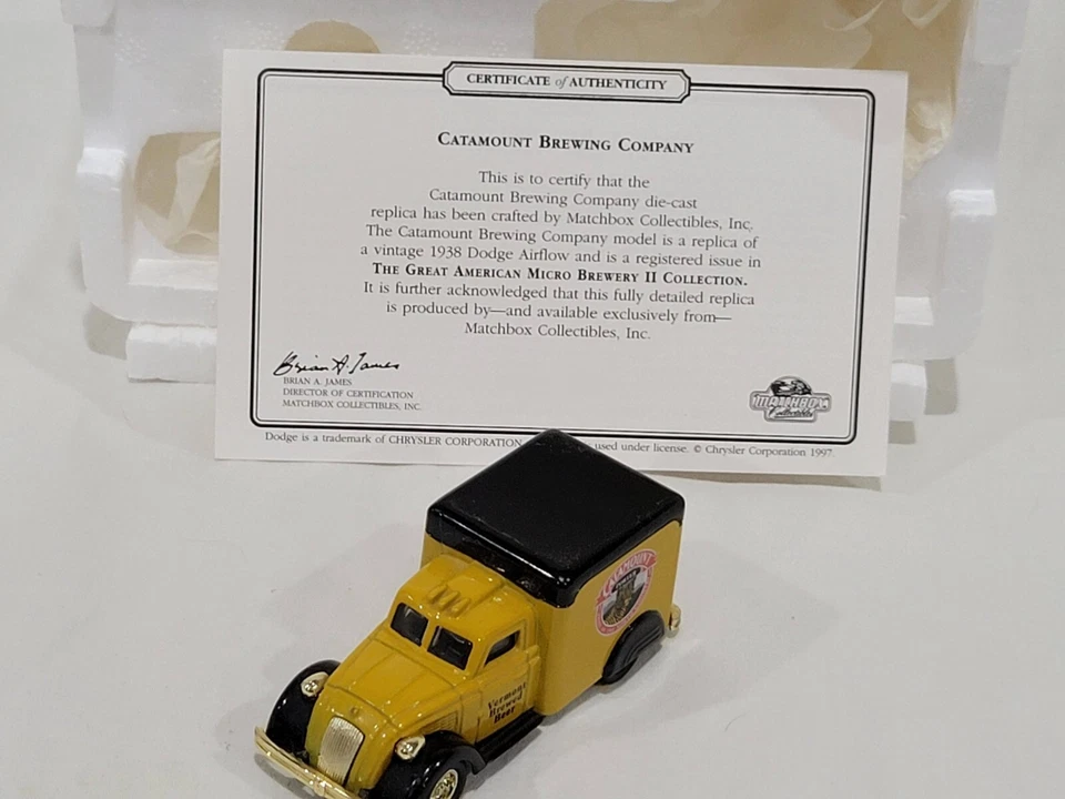 Matchbox Microbreweries Serie II MGB07B "Catamount, Great Divide" Foto 4 de 4