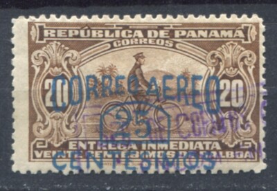 Panama 1929   Sc# C4   25 c.   airmail   Used VF (SU-9074)