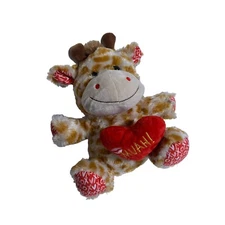Hug Fun Muah Hugs N Kisses Giraffe 11" Plush Valentines Stuffed Animal Toy