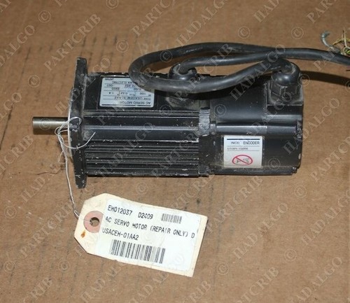 Yaskawa Electric, USACEM-01AA2, AC Servo Motor 3000rpm - Picture 4 of 6