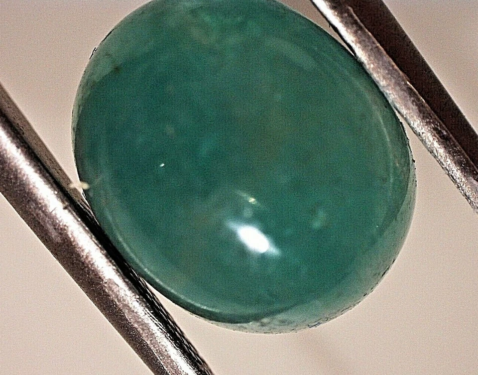 Esmeralda de 4.1 cts - cabujón natural sin tratar - Imagen 2 de 4