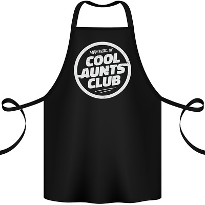 Tantentag Mitglied von Cool Aunts Club Baumwollschürze 100% Bio