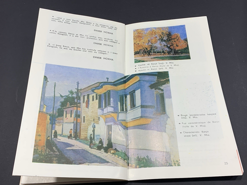 OLD ALBANIA BOOK BROCHURE-ENVER HOXHA-NEPER MUZETE E KORCES-1983-ILLUSTRATED-RAR - Picture 12 of 16