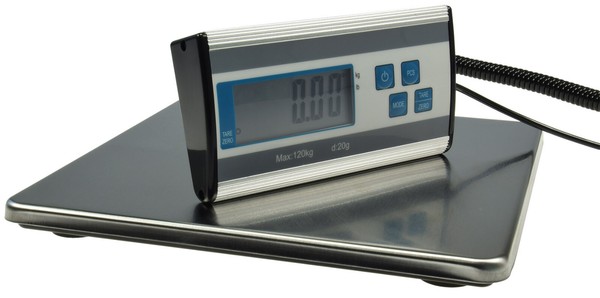 Paketwaage Digitalwaage Plattform Paket Waage Plattformwaage 120Kg 20G Genau Lcd-image