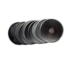 10 Pack 45mm Rotary Cutter Blades fits Olfa, Fiskars, Clover, FREE SHIPPING USA