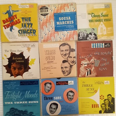 Lot of 22 7'' 45 rpm box sets from the 50's & '60's