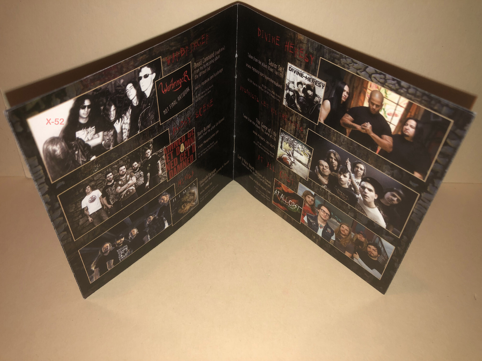 Metal CD Suicide Silence Lacuna Coil Behemoth Arch Enemy In This Moment Himsa