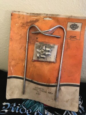 Harley NOS flh knucklehead flathead panhead 45 front fender trim | eBay
