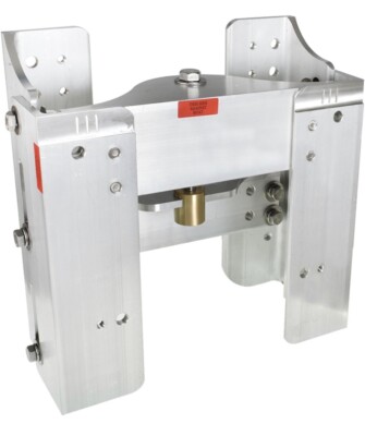 Outboard Boat Jack Plate JPL4500 6'' Adjustable High Strength Polished Aluminum