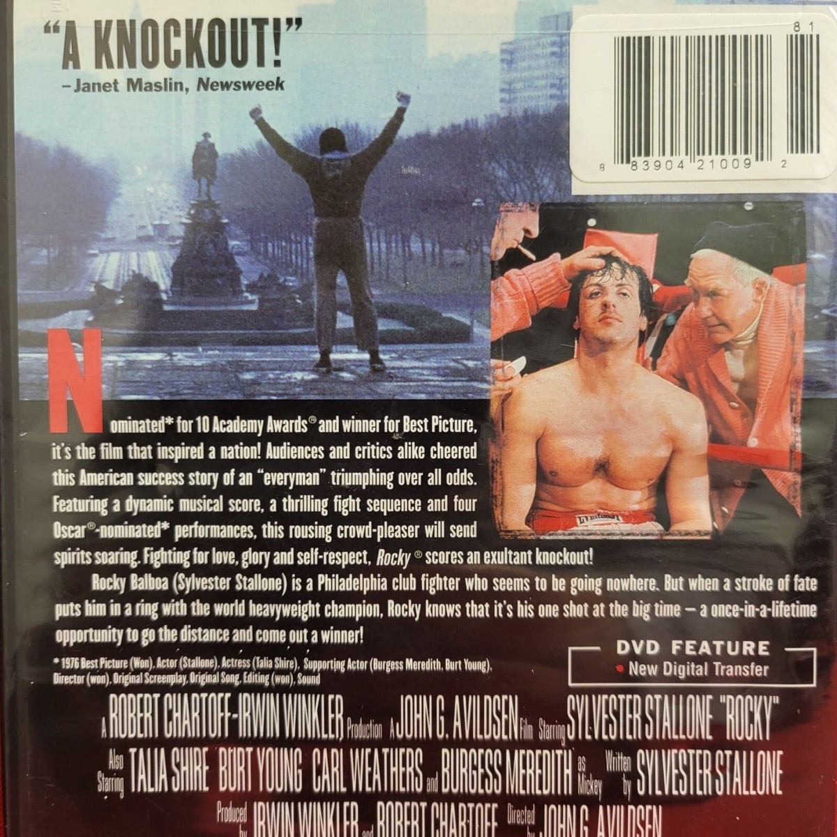 Sylvester Stallone Rocky Widescreen Edition Sealed | eBay