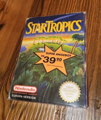 NES Star Tropics inkl. OVP & Anleitung CiB 