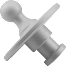 Gooseneck Hitch Adapter 2-5/16" Ball for 5th Wheel, 30,000 lbs Capacity King Pin