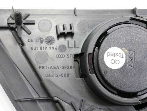 RH Dash Air Vent Tweeter 08-15 Audi TT Coupe Convertible - Genuine 8J1 819 794 A - Picture 4 of 4
