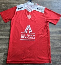 Camiseta deportiva de fútbol de entrenamiento Voit Rayos de Necaxa Aguascalientes talla pequeña