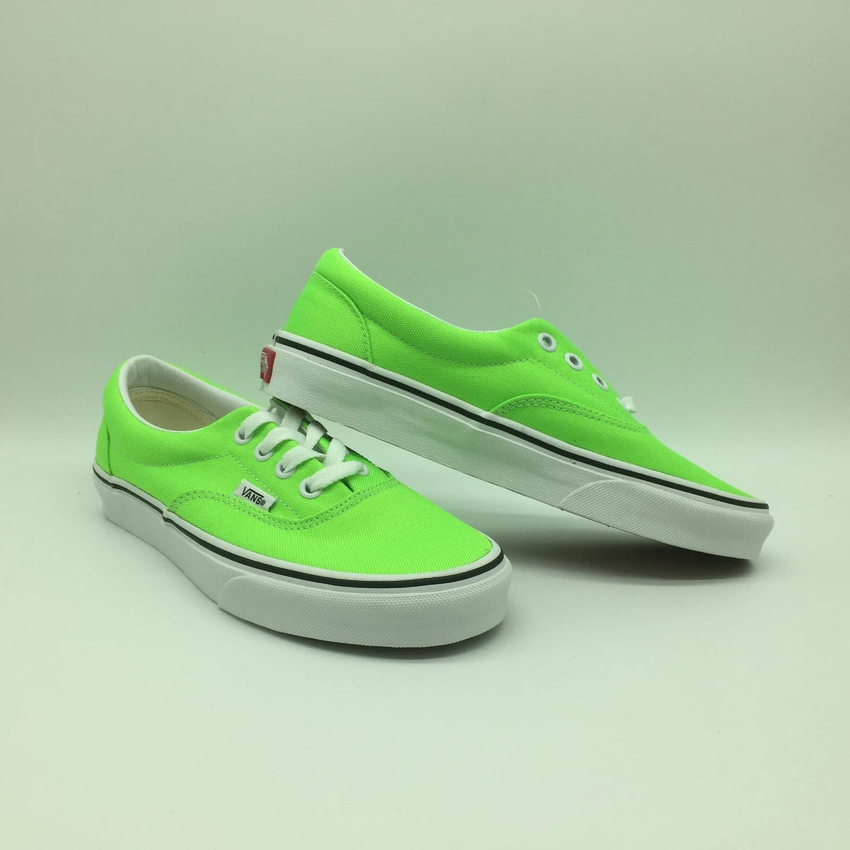 Zapatos vans top verdes fosforescentes originales