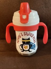 Mommy s Super Hero. Toddler Sippy Cup. Metal With Inside Measurements