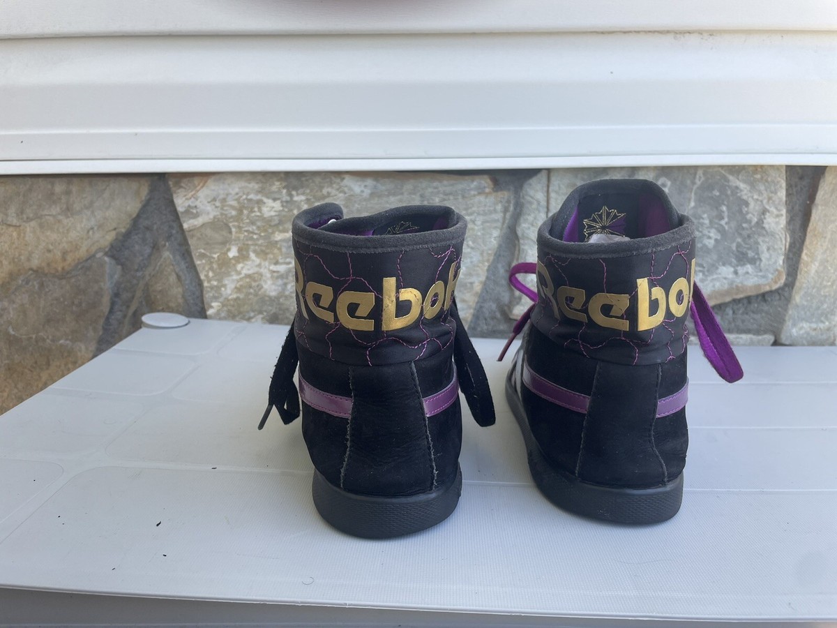 RARE Reebok Classic Men's Boxing Wrestling Shoes Black