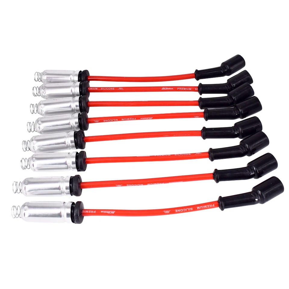 8pcs 9748HH Wires & 41-962 19299585 Spark Plugs For Chevrolet GMC 4.8L 5.3L 6.0L - Image 4 of 4