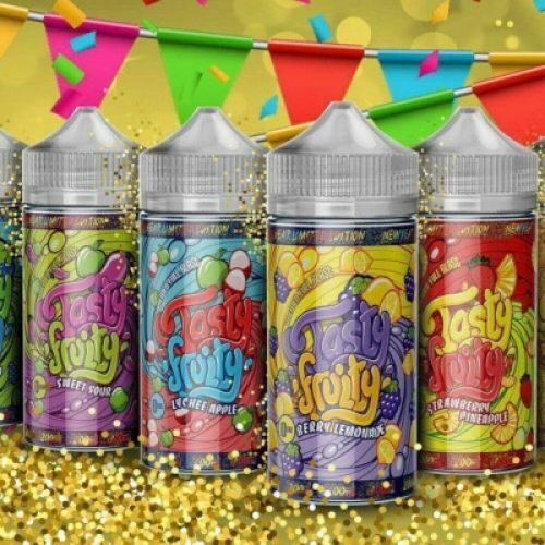 Tasty Fruity Vape E Liquid 200ml | 70 Flavours | 70/30 VG/PG 0mg Vape Juice 