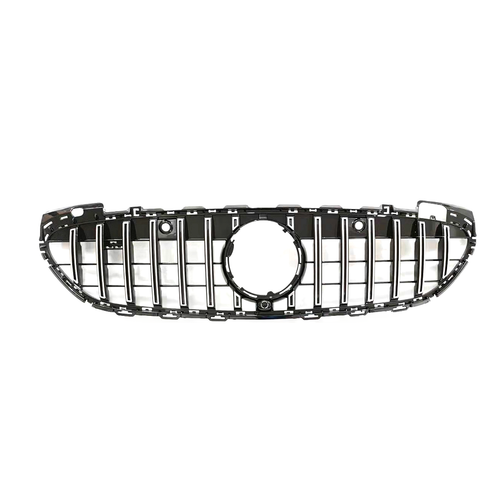 Parrilla superior delantera plateada parachoques rejilla de malla apta para Benz Clase C W206 2021UP - Imagen 7 de 7